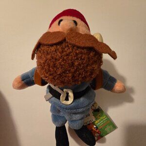Yukon Cornelius vintage beanie Stuffins, CVS, New w/tags, boot issues, 8"